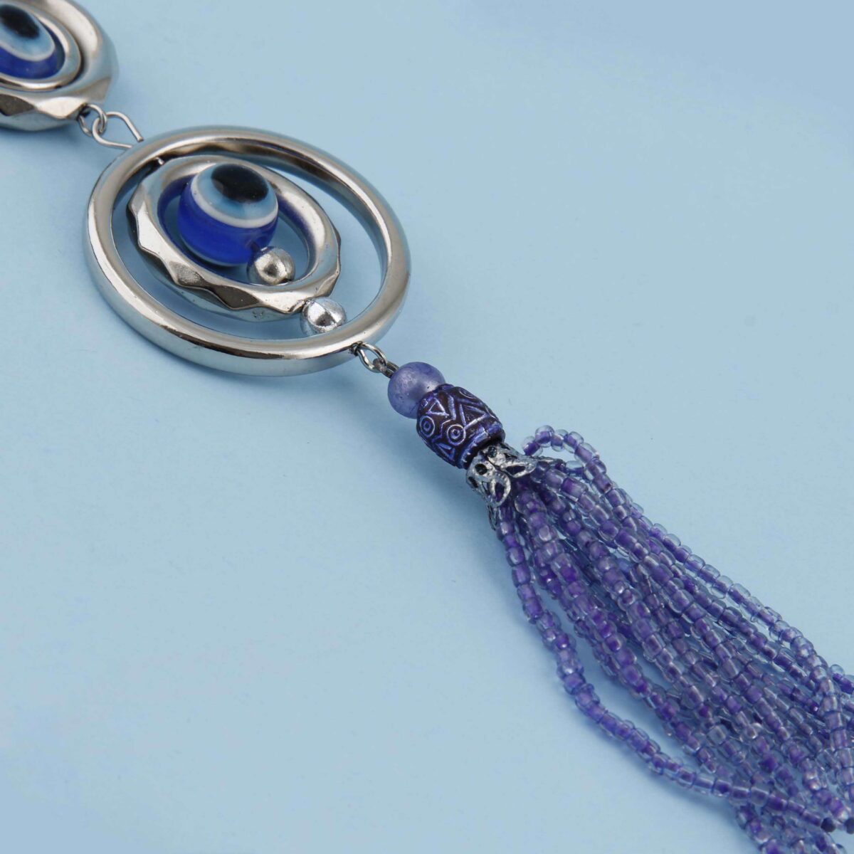 Price and Buy Evil Eye Car Rear-view Mirror Hanging Ornament Model Ring - Image 4
