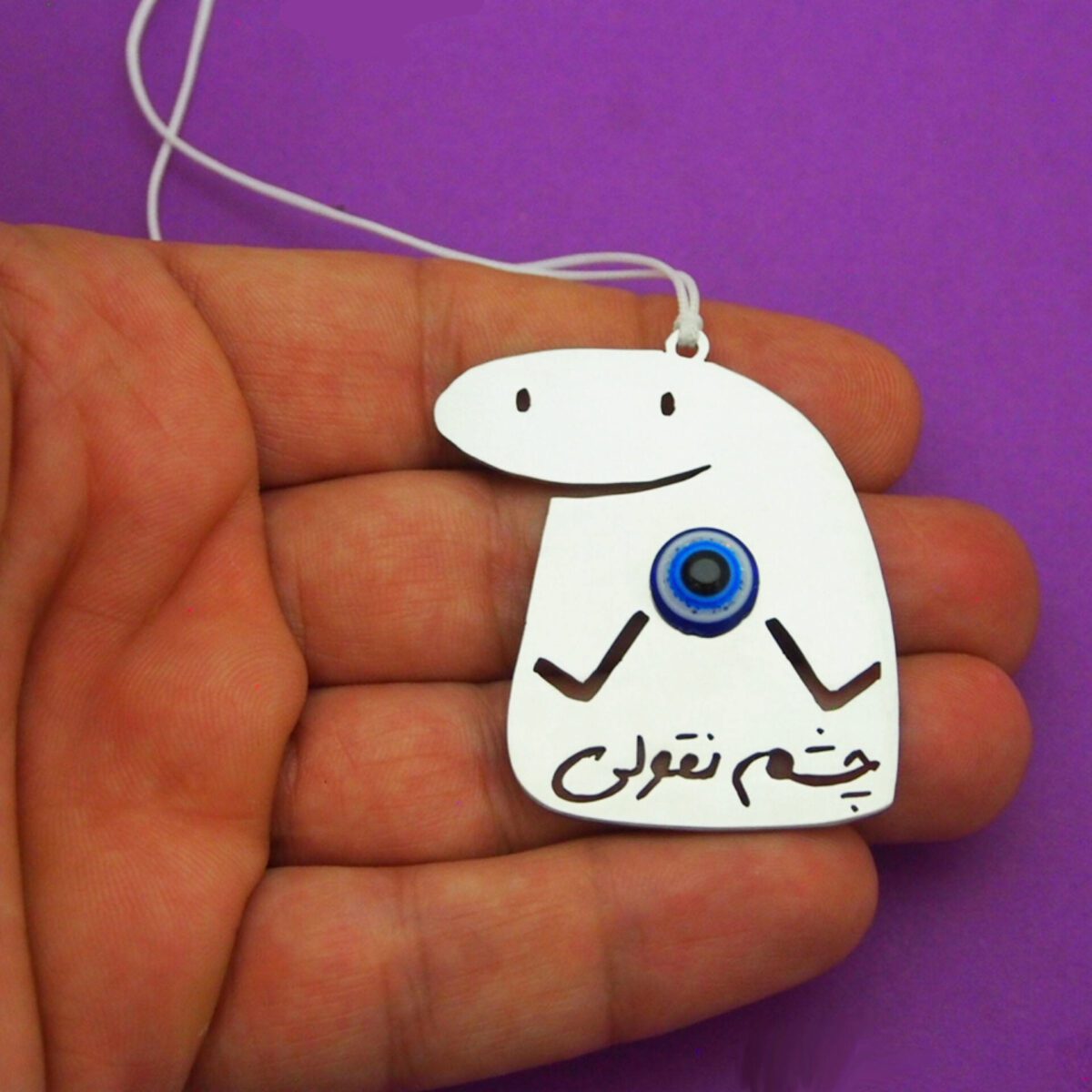 Price and Buy Evil Eye Car Rear-view Mirror Hanging Pendant Flork - Image 3