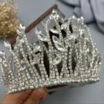 Price and Buy Exquisite Bridal Crown with Premium Gems and Stones - Image 4