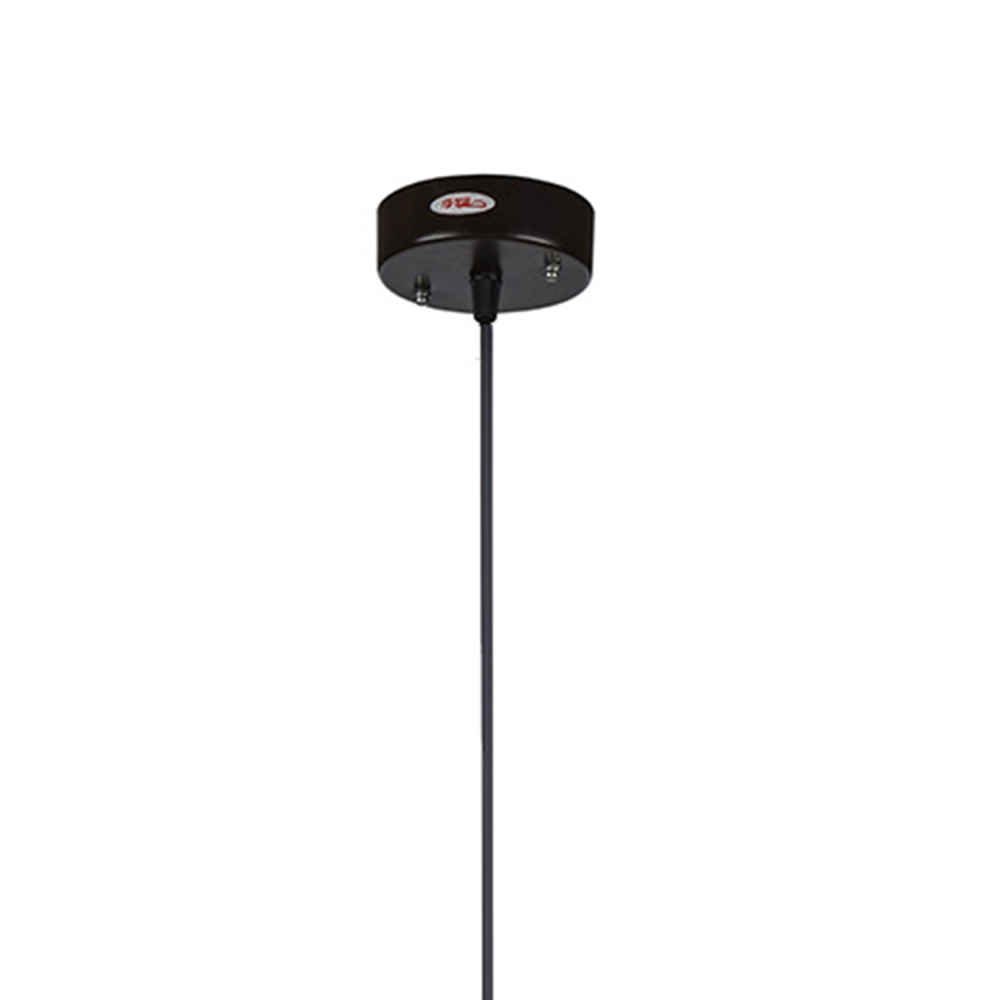 Price and Buy Fabric Pendant Light with Velvet Cylinder Lampshade Laleh - Image 3