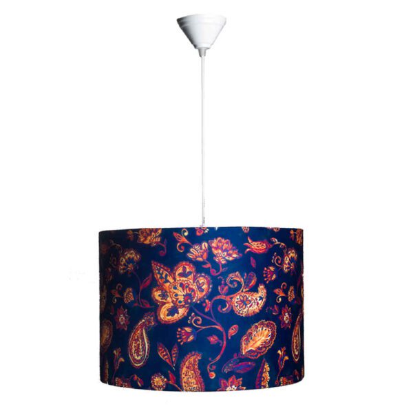 Price and Buy Fabric Pendant Light with Velvet Drum Lampshade Saltanati_68fcd1c031402.jpeg Price and Buy Fabric Pendant Light with Velvet Drum Lampshade Saltanati