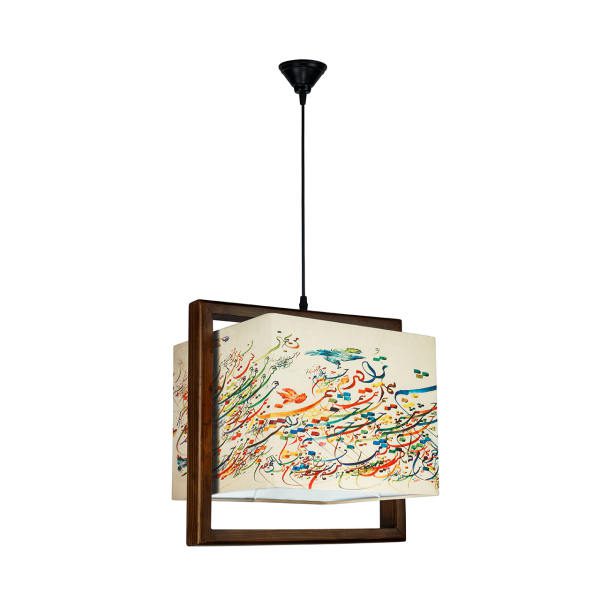 Price and Buy Fabric Pendant Light with Velvet Square Lampshade Calligraphy_68f5bcceba382.jpeg Price and Buy Fabric Pendant Light with Velvet Square Lampshade Calligraphy