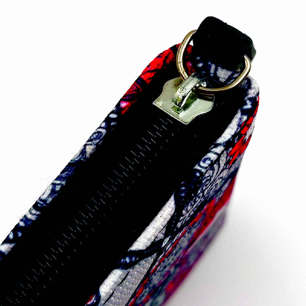 Price and Buy Fabric Wallet for Women with Persian Art-Inspired Bahareh Pattern - Image 5