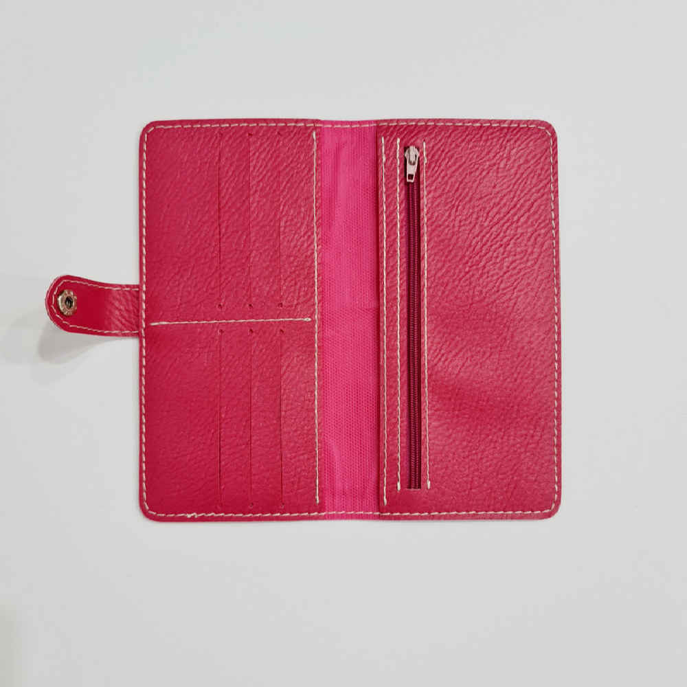 Price and Buy Fabric Wallet for Women with Persian Art-Inspired Leyla Pattern - Image 4