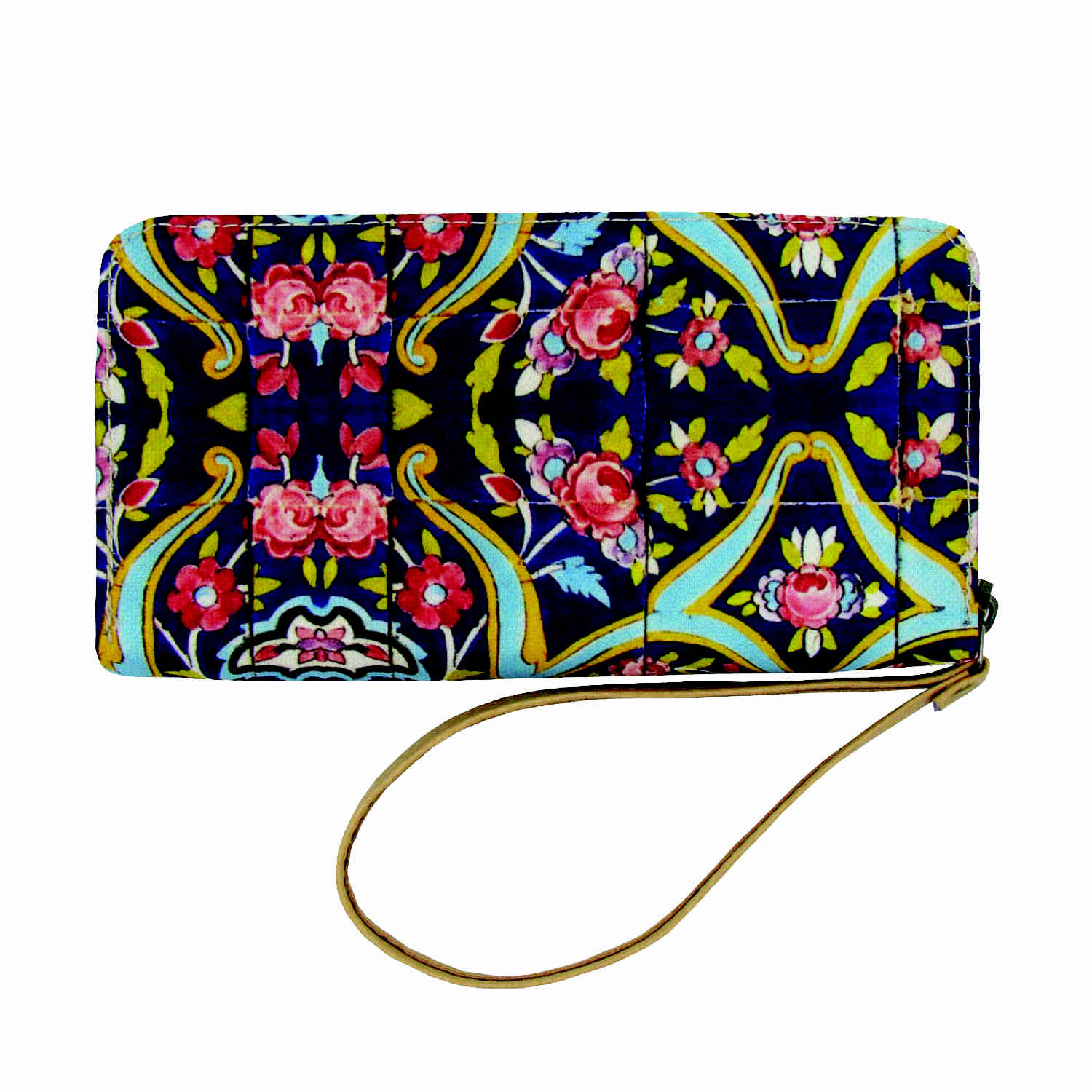 Price and Buy Fabric Wallet for Women with Persian Art-Inspired Mahnaz Pattern