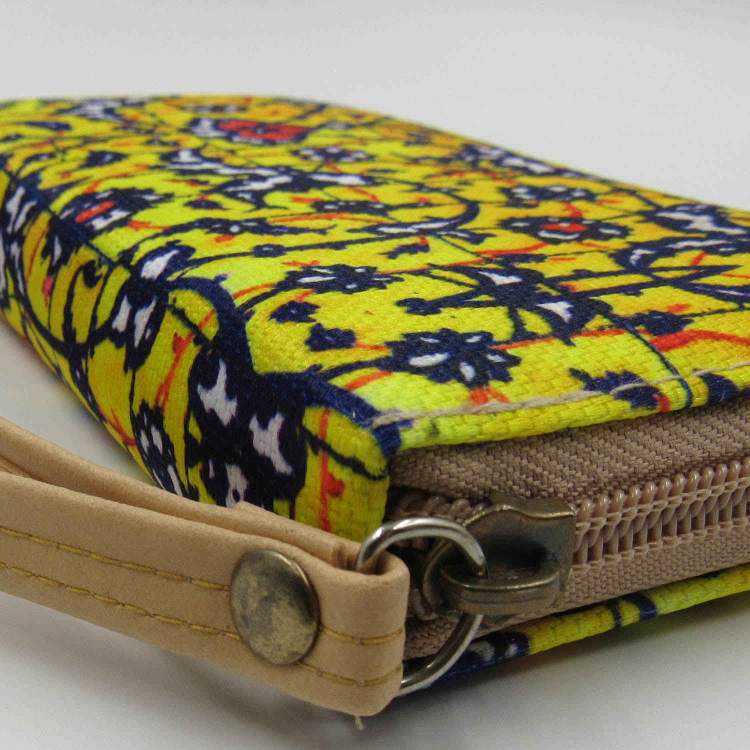 Price and Buy Fabric Wallet for Women with Persian Art-Inspired Mahsan Pattern - Image 4