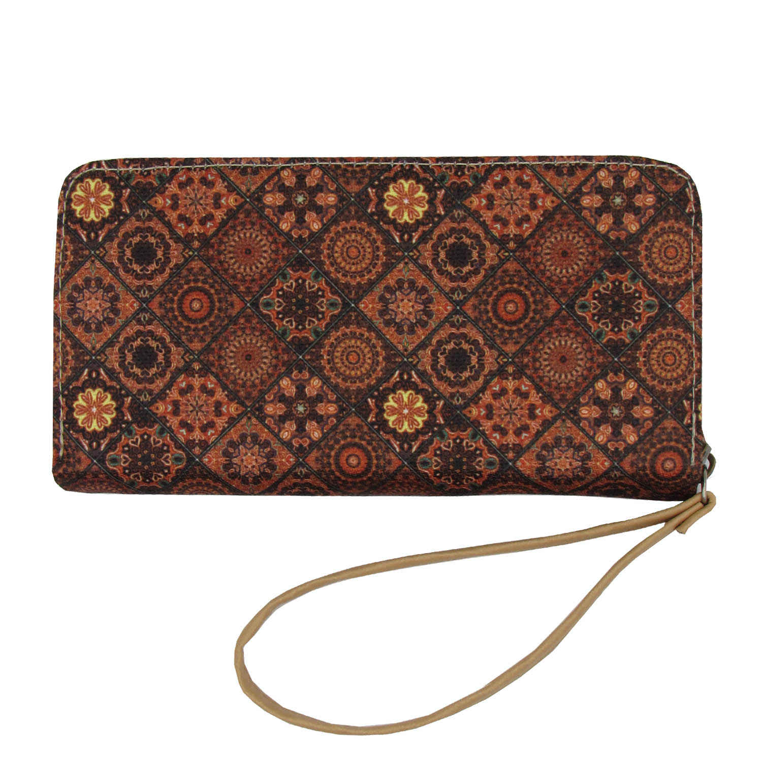 Price and Buy Fabric Wallet for Women with Persian Art-Inspired Shahrzad Pattern
