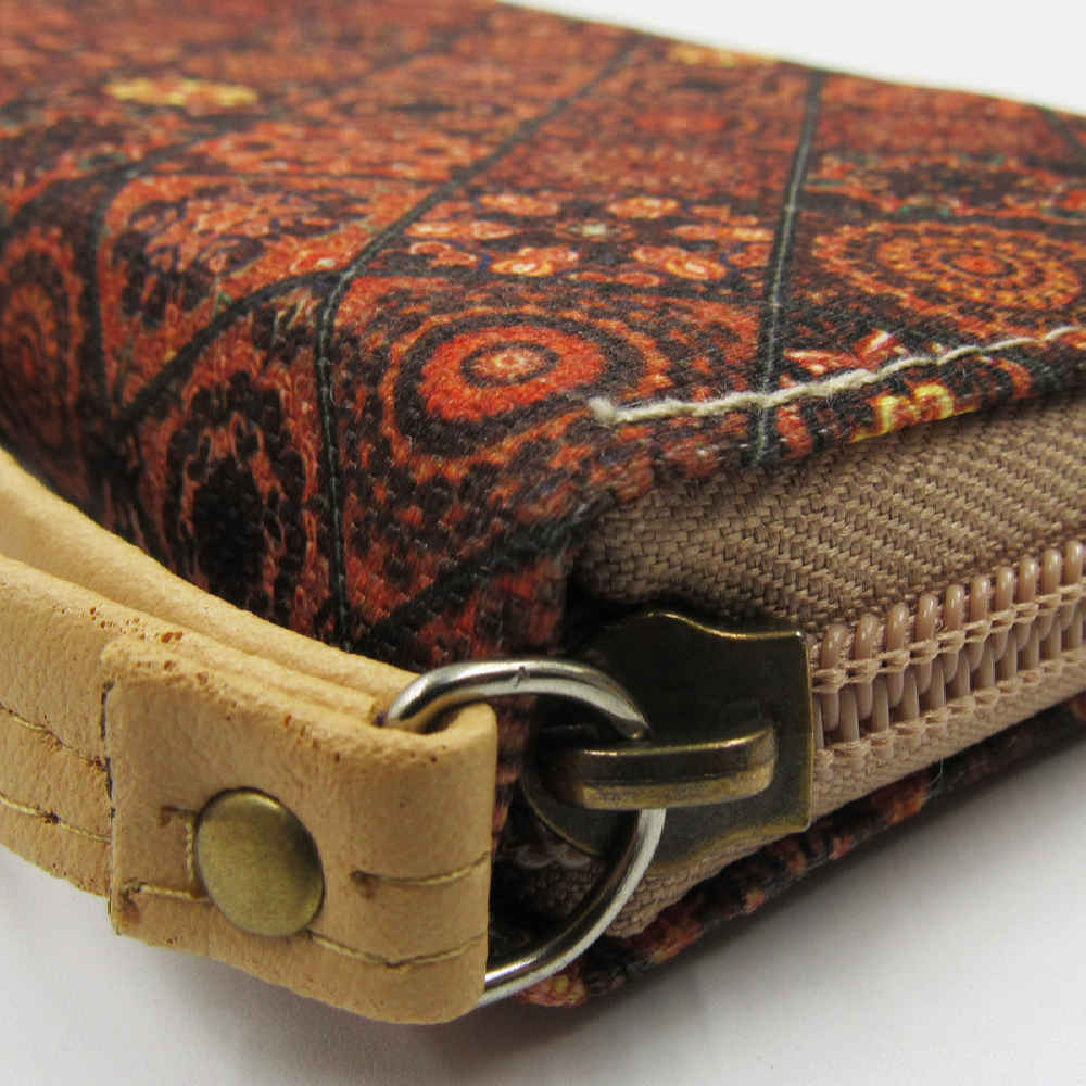 Price and Buy Fabric Wallet for Women with Persian Art-Inspired Shahrzad Pattern - Image 4