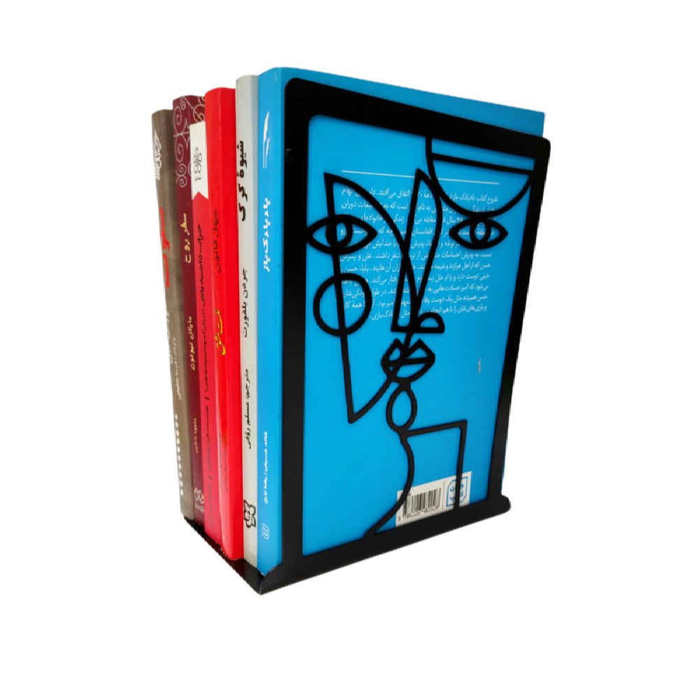 Price and Buy Face Design Metal Art Bookend – Bold Choice for Modern Shelves - Image 3