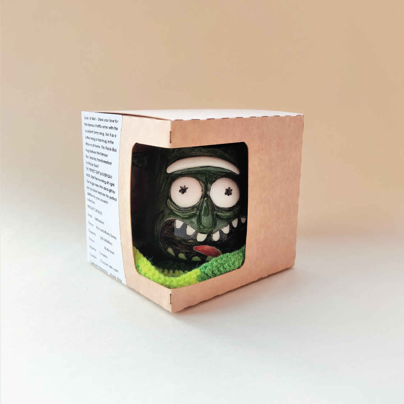 Price and Buy Fantasy Ceramic Coffee Mug – Rick and Morty Design - Image 3
