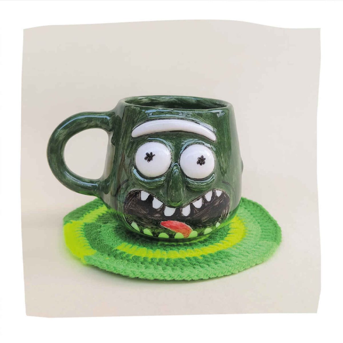 Price and Buy Fantasy Ceramic Coffee Mug – Rick and Morty Design - Image 5