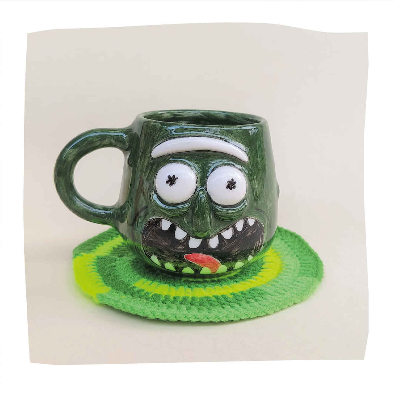 Price and Buy Fantasy Ceramic Coffee Mug – Rick and Morty Design - Image 5