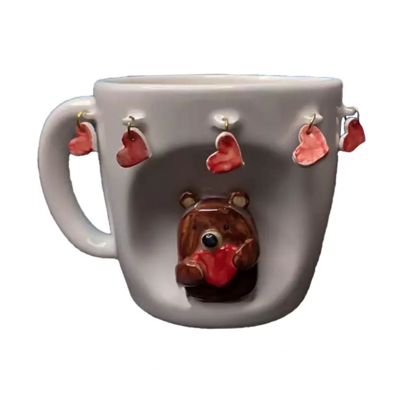 Price and Buy Fantasy Ceramic Mug – Bear & Heart, Charming Gift for Animal Lovers_6901bd7b93ad2.jpeg Price and Buy Fantasy Ceramic Mug – Bear & Heart, Charming Gift for Animal Lovers - Image 1