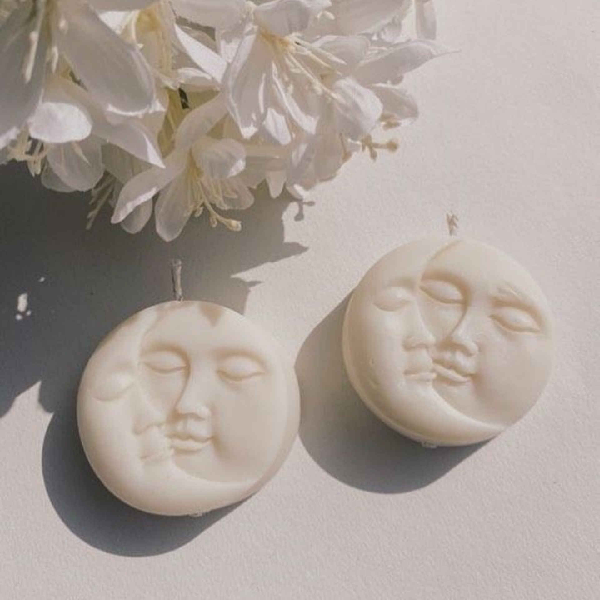 Price and Buy Fantasy Handmade Sculpture Candle with Moon and Sun Design - Image 4