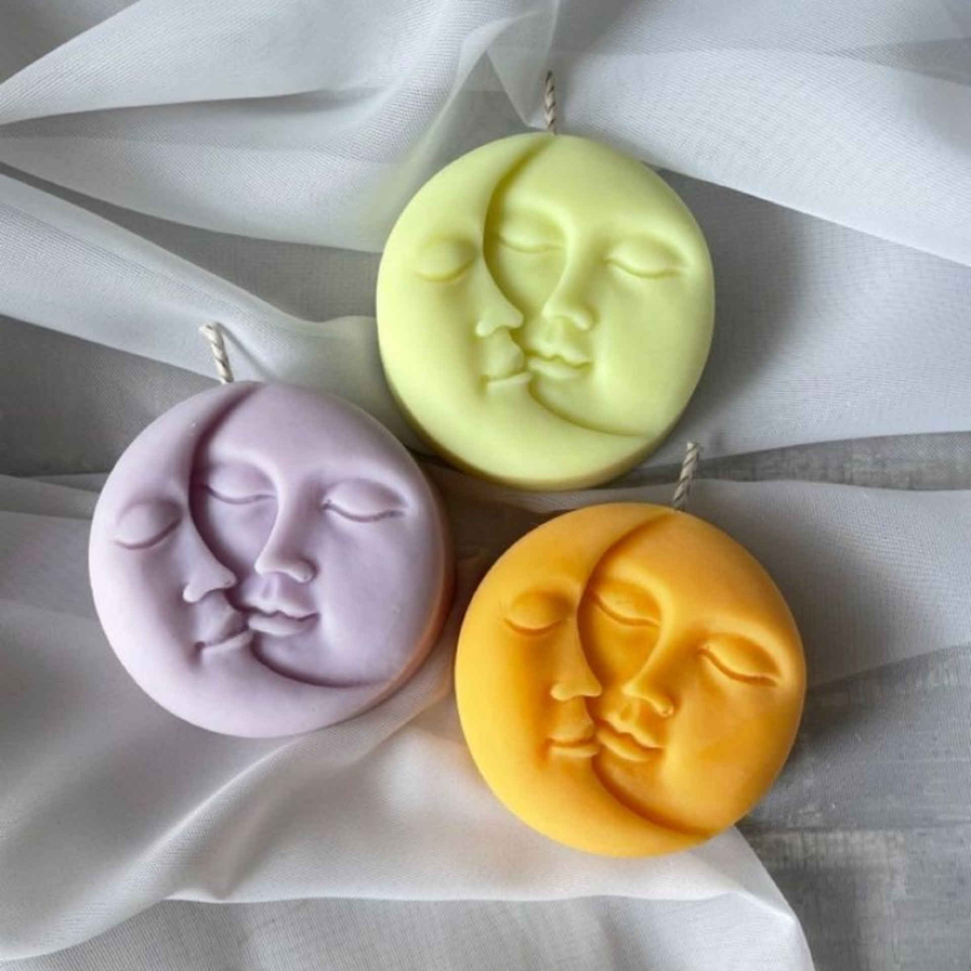 Price and Buy Fantasy Handmade Sculpture Candle with Moon and Sun Design - Image 5