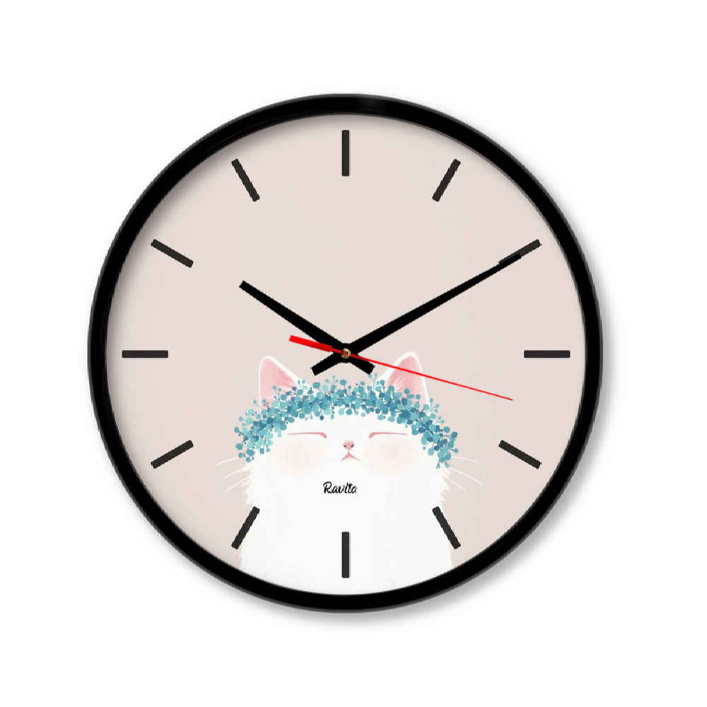 Price and Buy Fantasy Modern Print Desk Clock Model Cute Cat