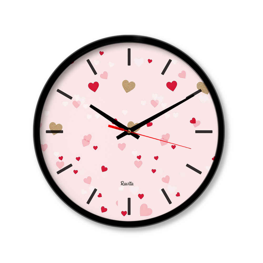 Price and Buy Fantasy Modern Print Desk Clock Model Heart