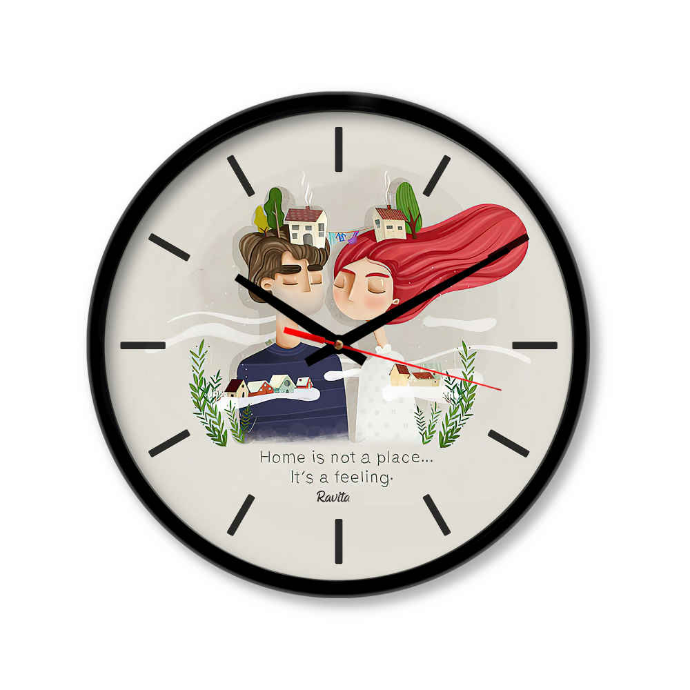 Price and Buy Fantasy Modern Print Desk Clock Model Home