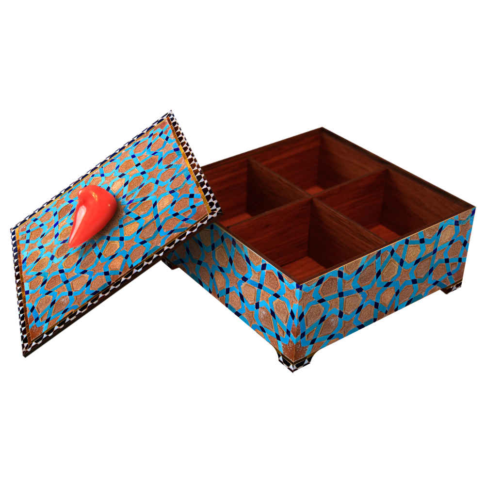 Price and Buy Farhad Wooden Candy Organizer Box - Image 4