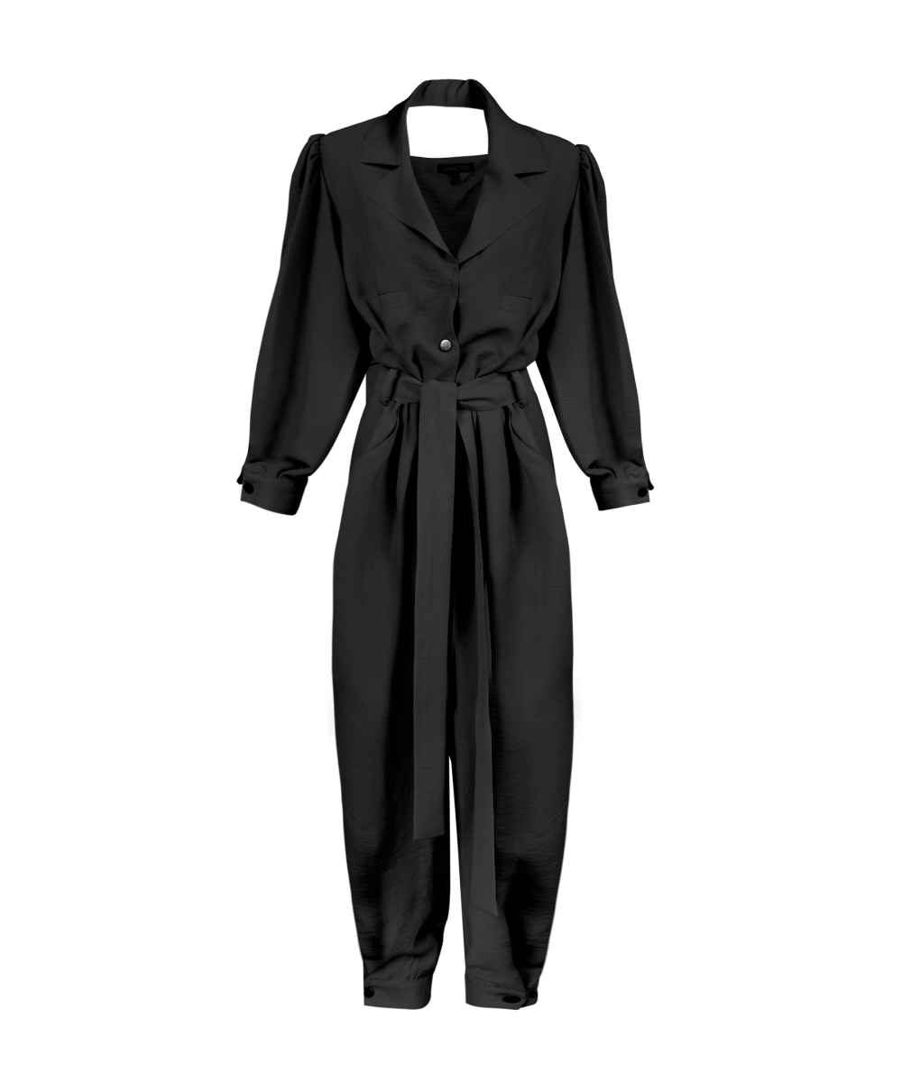 Price and Buy Fashion Blend Jumpsuit with Side Belt for Women Maya - Image 4