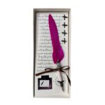 Price and Buy Feather Pen Set with Ink Bottle – Perfect Gift for Writers - Image 5