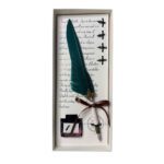 Price and Buy Feather Pen Set with Ink Bottle – Perfect Gift for Writers - Image 9