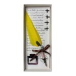 Price and Buy Feather Pen Set with Ink Bottle – Perfect Gift for Writers - Image 10