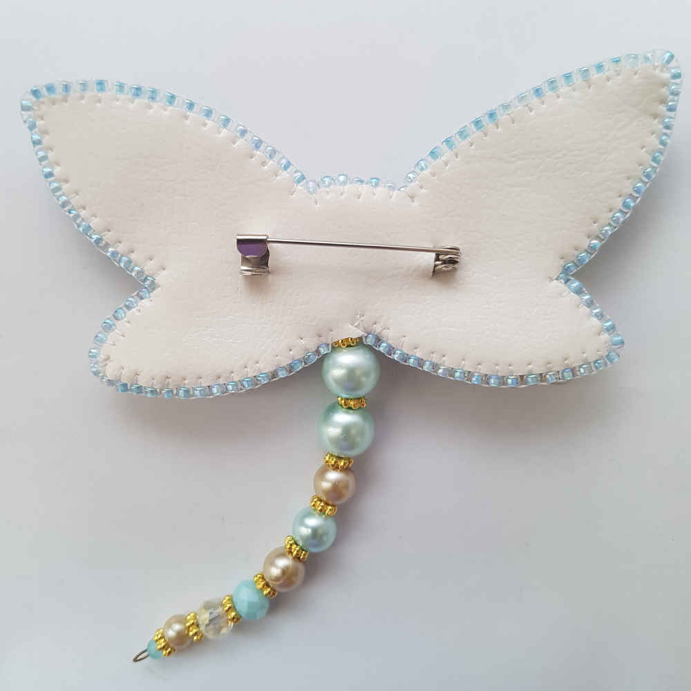 Price and Buy Feminine Beaded Brooch Pin – Dragonfly Model - Image 3