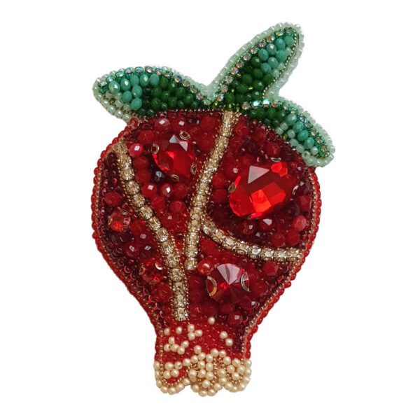Price and Buy Feminine Beaded Brooch Pin – Pomegranate Design_68fcea6cbbd7b.jpeg Price and Buy Feminine Beaded Brooch Pin – Pomegranate Design