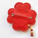 Price and Buy Feminine Beaded Brooch Pin with Flower Design - Image 6