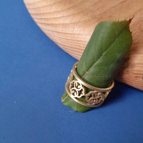 Price and Buy Filigree Brass Ring Artisan for Women Sanam_68fdd9a3b7430.jpeg Price and Buy Filigree Brass Ring Artisan for Women Sanam
