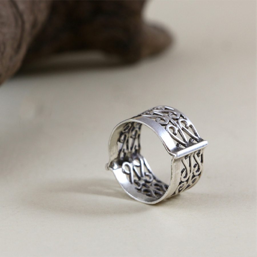 Price and Buy Filigree Silver Ring Artisan for Women Infinity