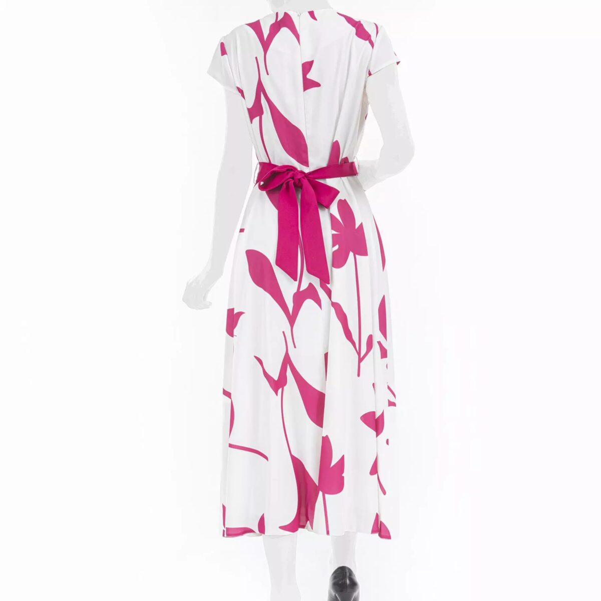 Price and Buy Fit Dress with Belt for Women with Floral Design - Image 4