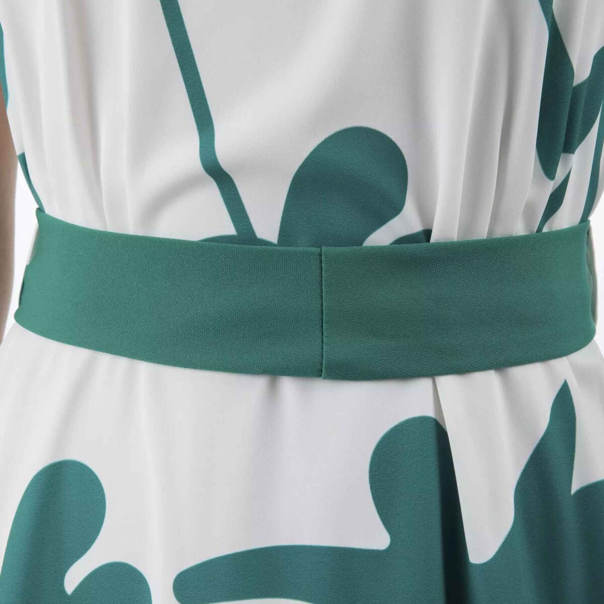 Price and Buy Fit Dress with Belt for Women with Floral Design - Image 5