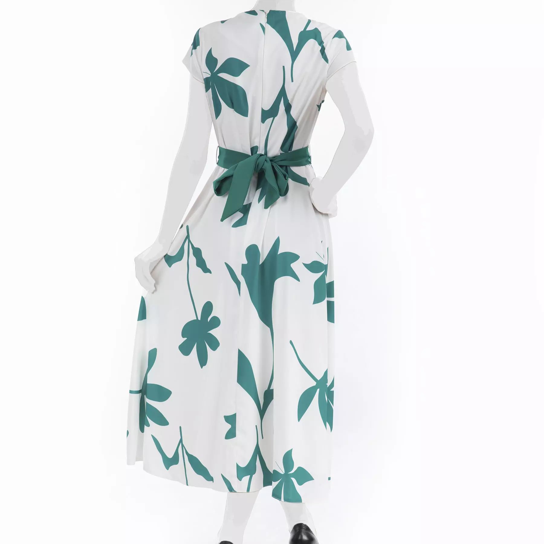 Price and Buy Fit Dress with Belt for Women with Floral Design - Image 6
