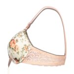 Price and Buy Fixed-Pad Bra and Thong Set – Floral Design and Snug Thong Fit - Image 4