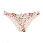 Price and Buy Fixed-Pad Bra and Thong Set – Floral Design and Snug Thong Fit - Image 6