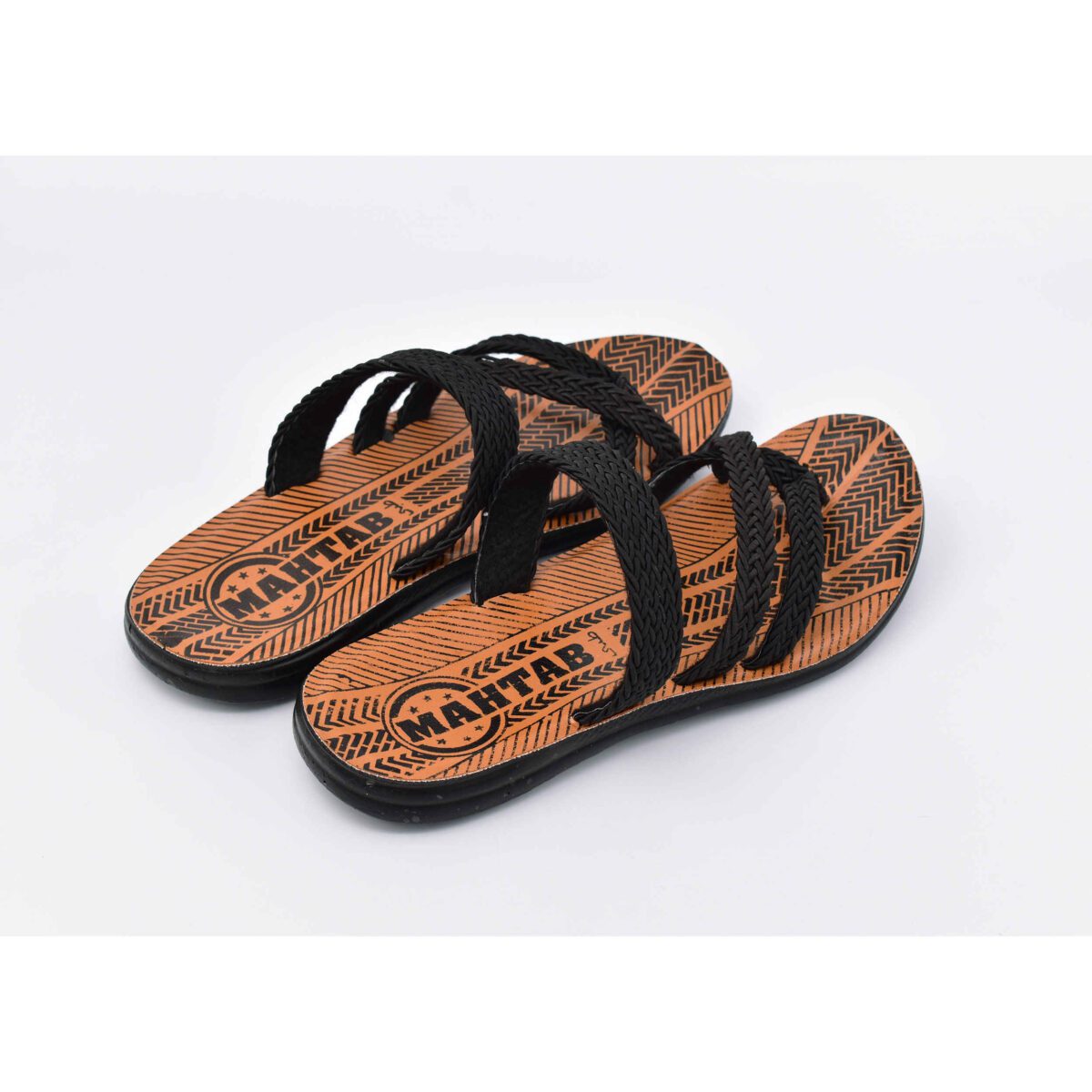 Price and Buy Flip Flop Beach Slippers for Men Non-Slip Orange - Image 3