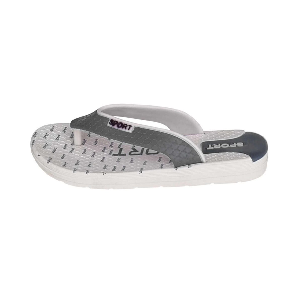 Price and Buy Flip Flop Beach Slippers for Men White & Gray
