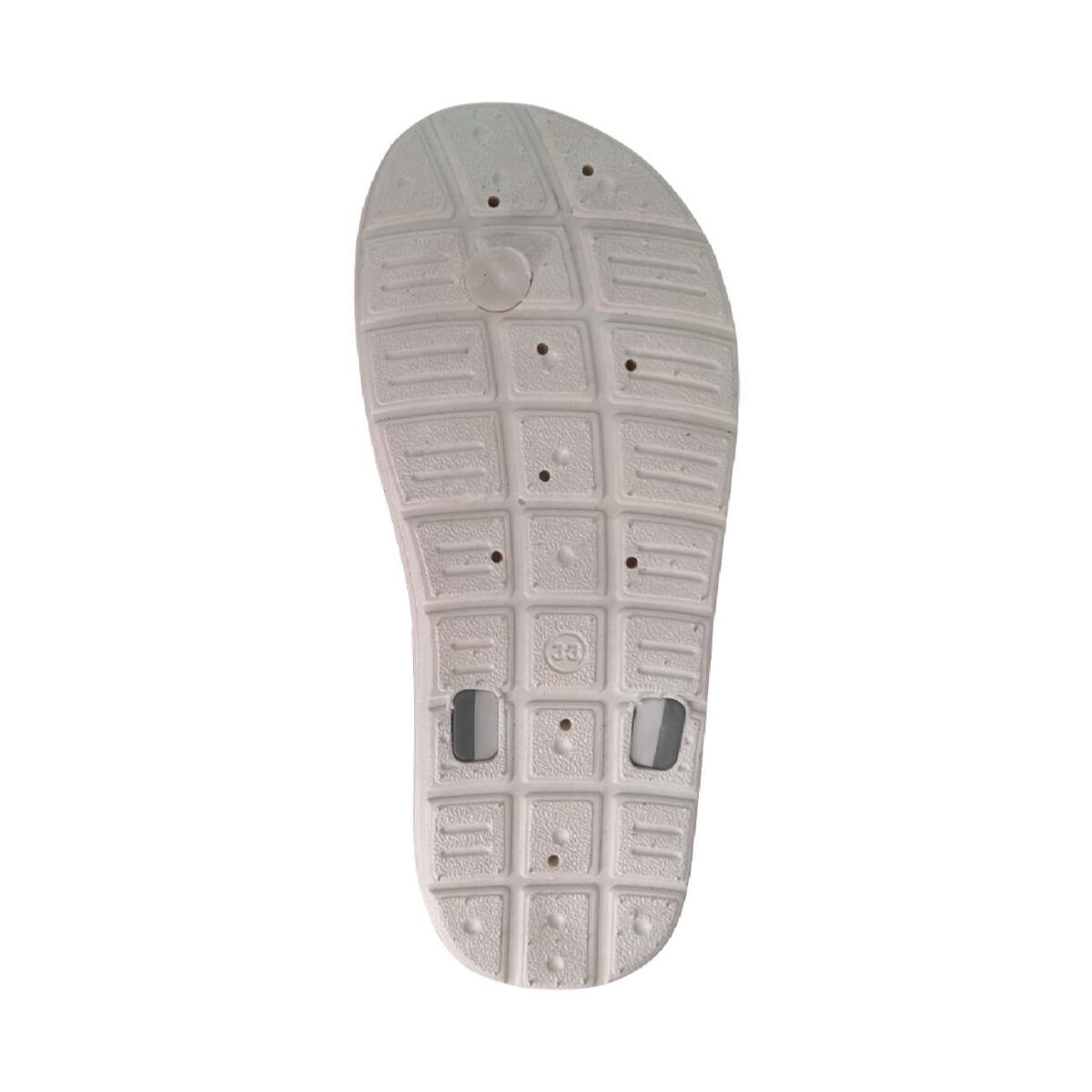 Price and Buy Flip Flop Beach Slippers for Men White & Gray - Image 3