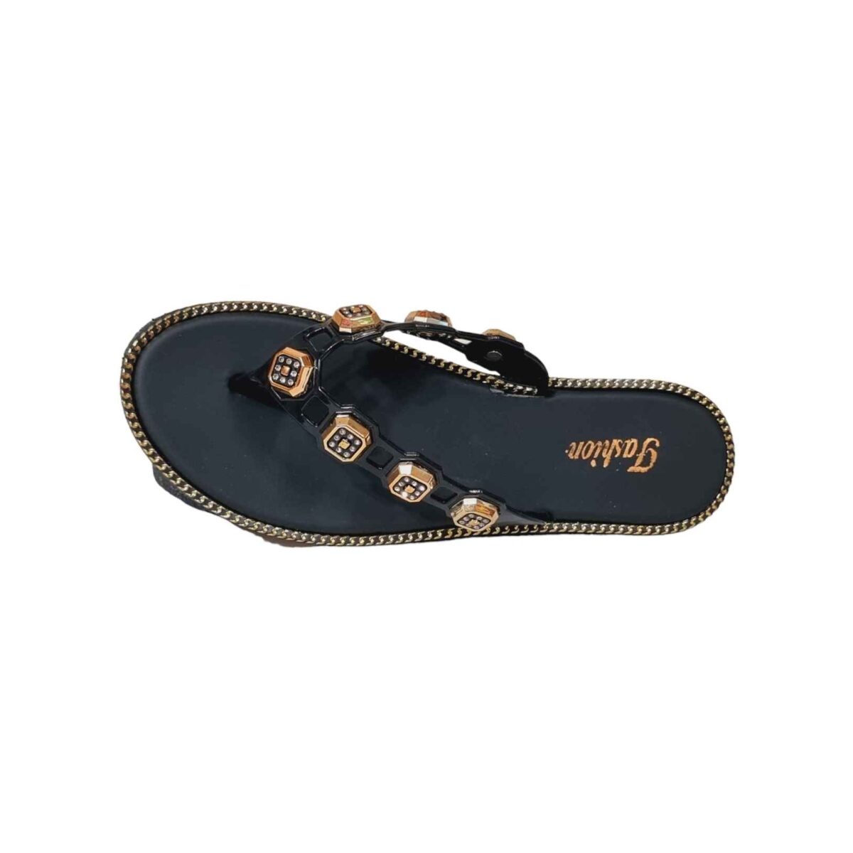 Price and Buy Flip Flop Beach Slippers for Women Black - Image 3