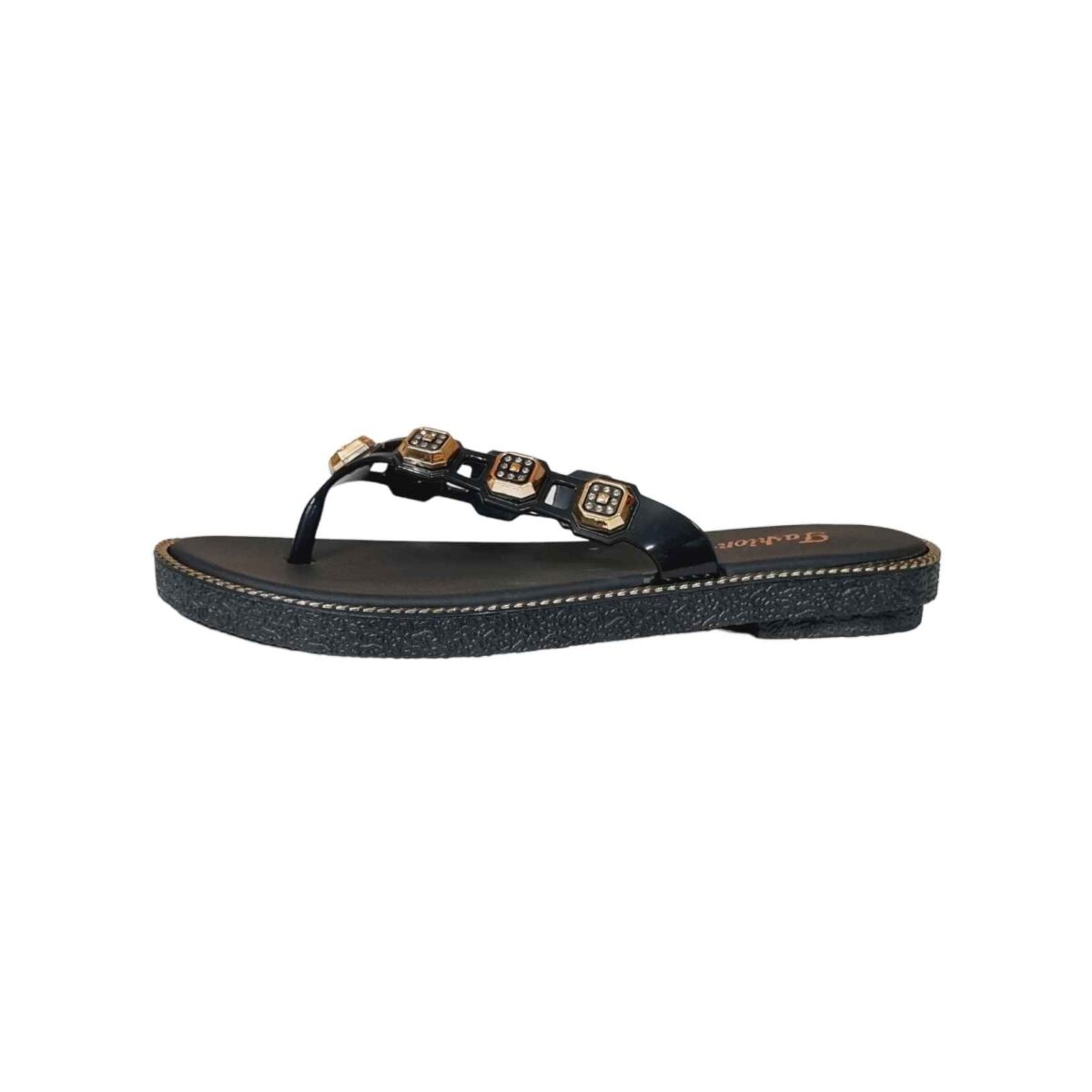 Price and Buy Flip Flop Beach Slippers for Women Black - Image 4