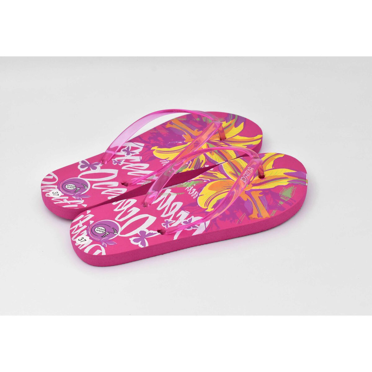 Price and Buy Flip Flop Fuzzy Thong Slippers for Women Pink - Image 5