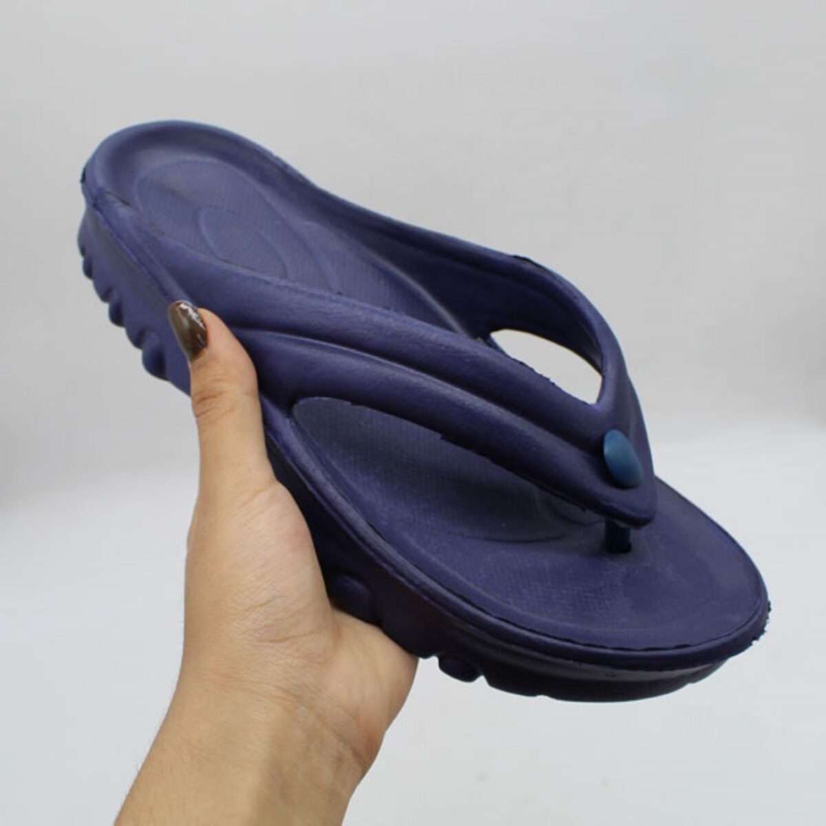 Price and Buy Flip Flop Thong Slippers for Men Navy Blue - Image 6