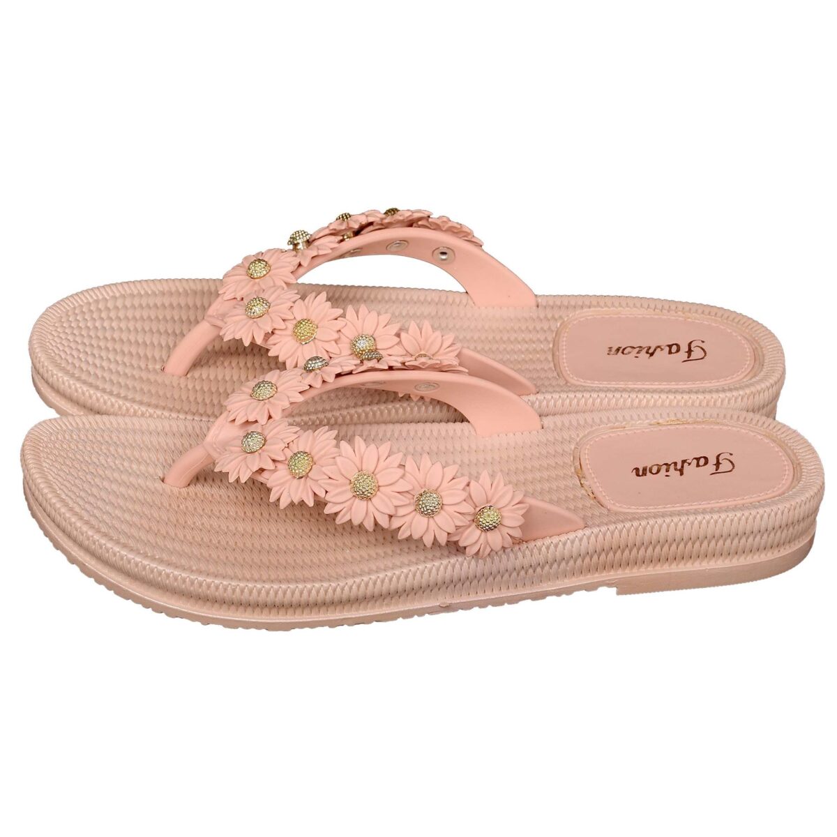 Price and Buy Flip Flop Thong Slippers for Women Non-Slip with Flower Design