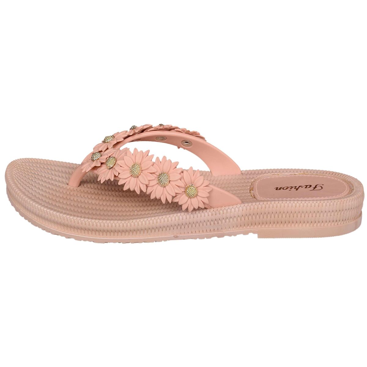 Price and Buy Flip Flop Thong Slippers for Women Non-Slip with Flower Design - Image 4
