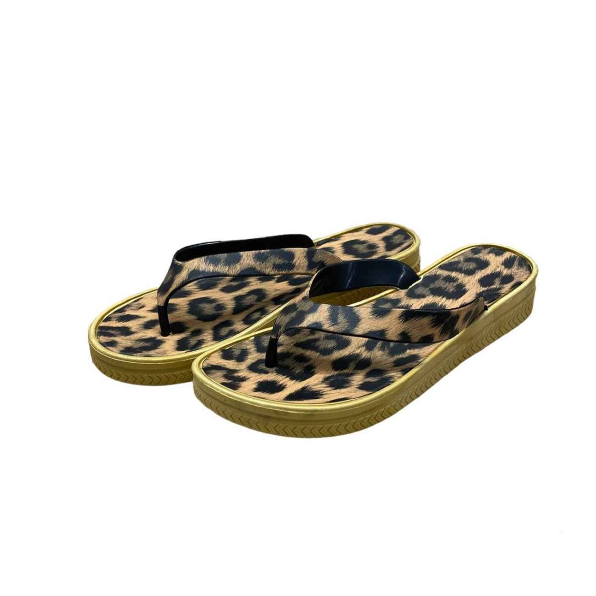 Price and Buy Flip Flop Thong Slippers with Leopard Design for Women - Image 3