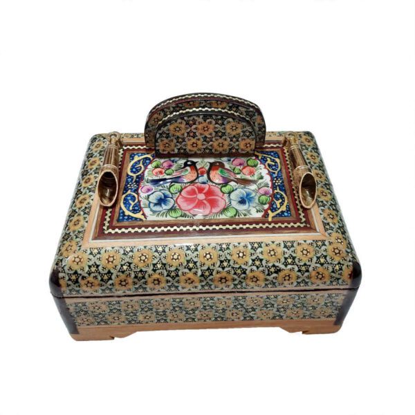 Price and Buy Floral Elegance – Handcrafted Wooden Pen Holder with Persian Khatamkari_68fbdba946af8.jpeg Price and Buy Floral Elegance – Handcrafted Wooden Pen Holder with Persian Khatamkari