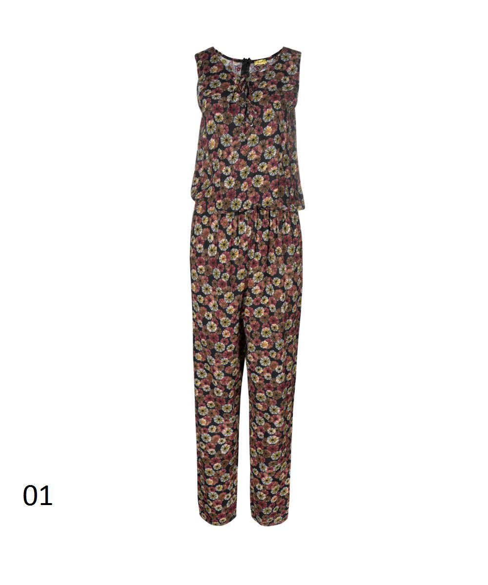 Price and Buy Floral Jumpsuit with Side Belt for Women Bita - Image 3
