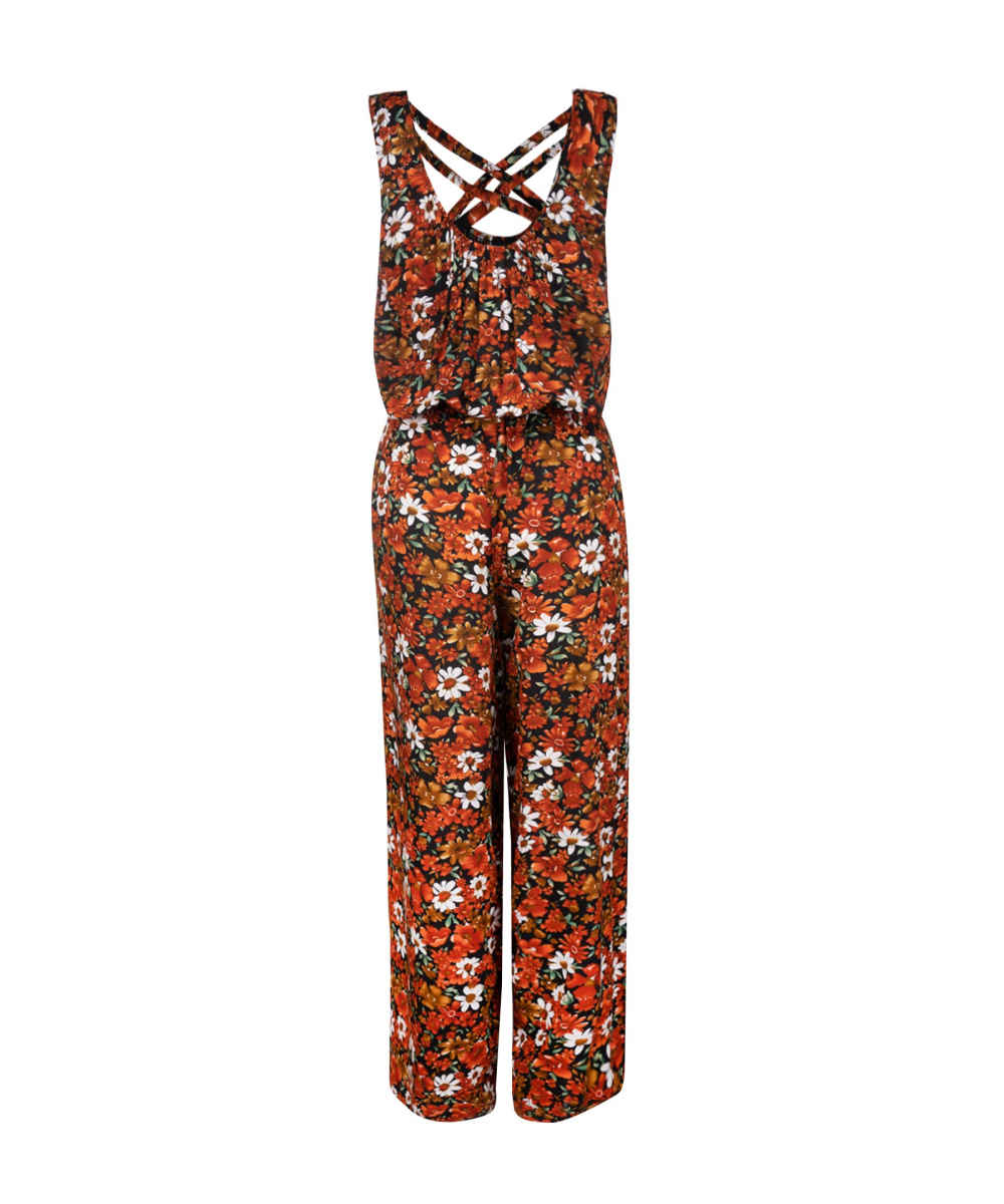 Price and Buy Floral Jumpsuit with Side Belt for Women Gila - Image 3